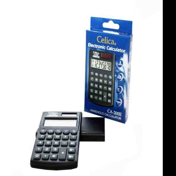 CALCULADORA BOLSILLO CCART CELICA CA-200IIS 8DIG50200